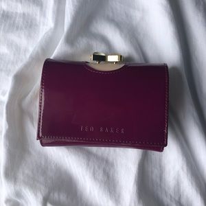 Ted Baker Leather Crystal Bobble Wallet